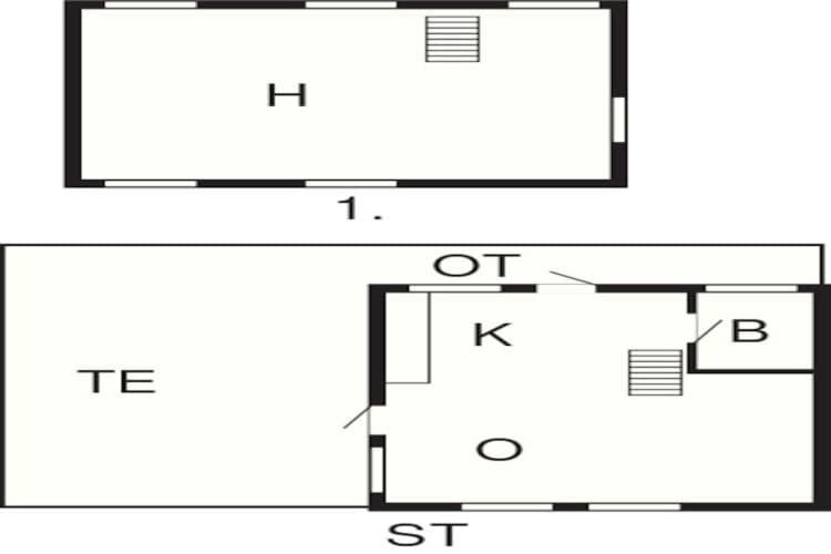 6 Person Holiday Home In AÅkirkeby Eksteriør bilde